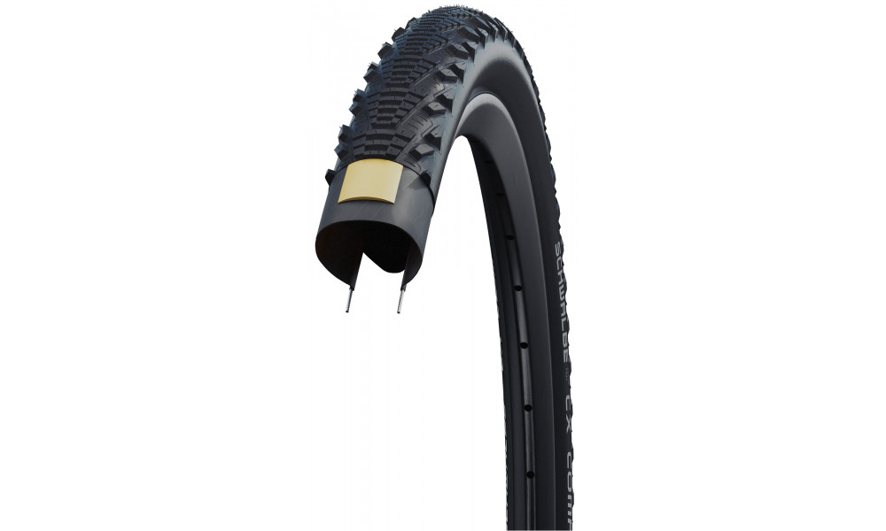 Väliskumm 26" Schwalbe CX Comp HS 369, Active Wired 50-559 / 26x2.00 Black - 2