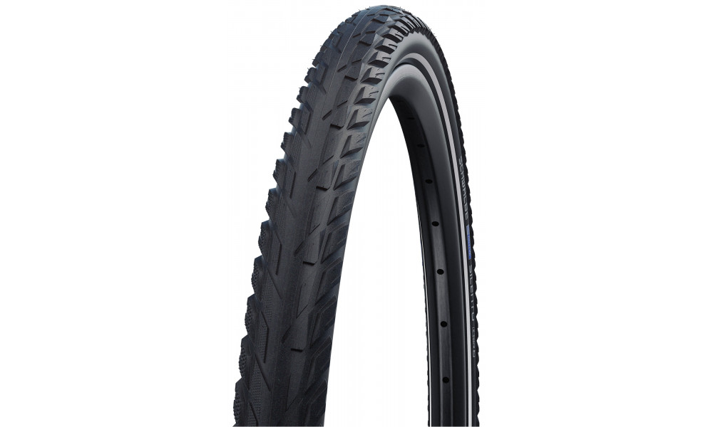 Väliskumm 28" Schwalbe Silento HS 421 Active Wired 42-622 / 28x1.60 Black-Reflex - 1