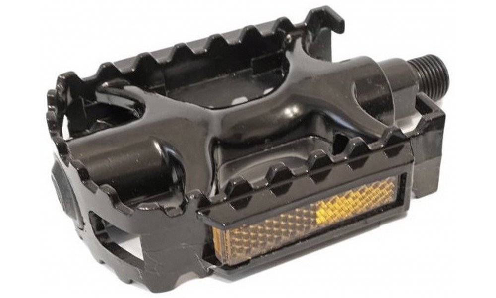 Pedaalid Azimut MTB black Alu 9/16" w/bearings and reflectors (1003) - 1