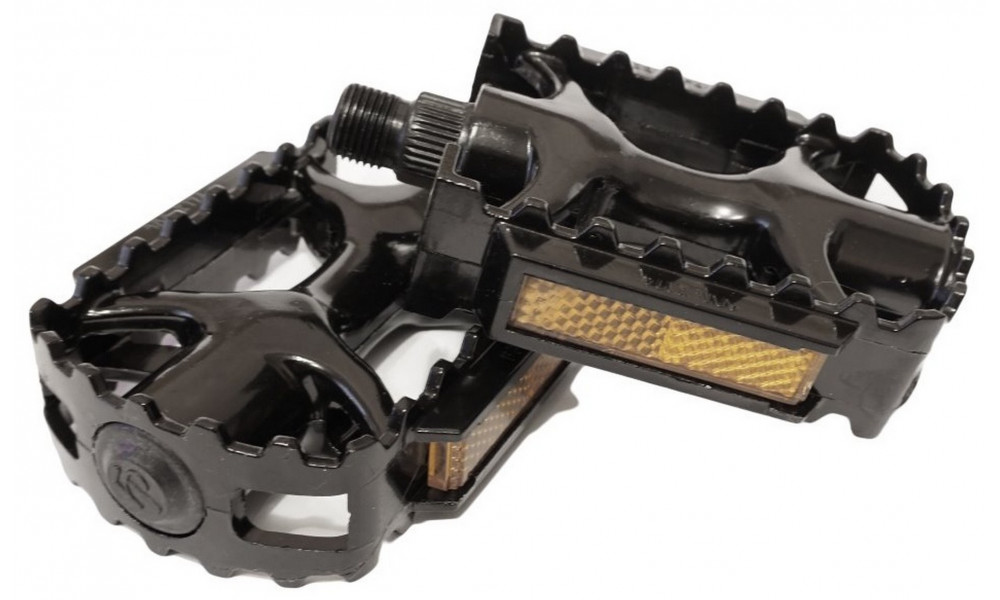 Pedaalid Azimut MTB black Alu 9/16" w/bearings and reflectors (1003) - 3