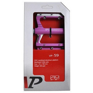 Pedaalid VP-59 Alu axle CR-MO magenta