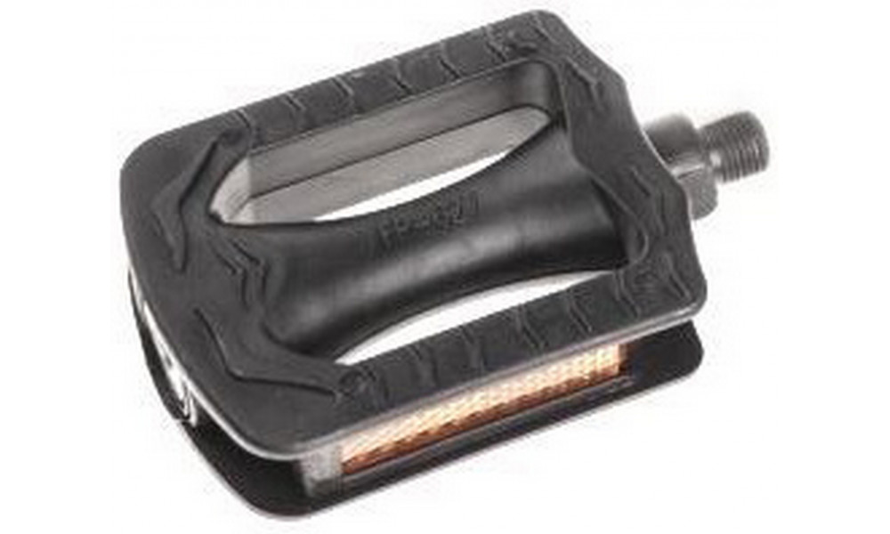 Pedaalid Azimut Kids Flat plastic 1/2" w/bearings and reflectors (1009) - 1