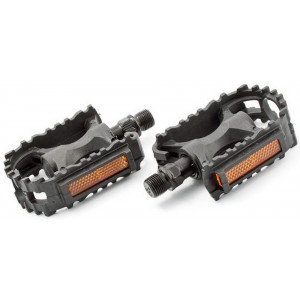 Pedaalid Kids grip plastic 9/16" w/bearings and reflectors (1027)