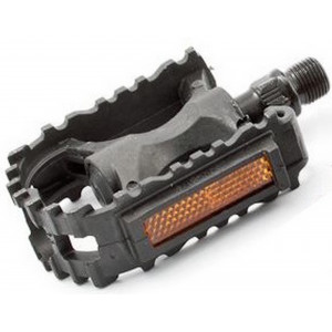 Pedaalid Kids grip plastic 1/2" w/bearings and reflectors (1028)