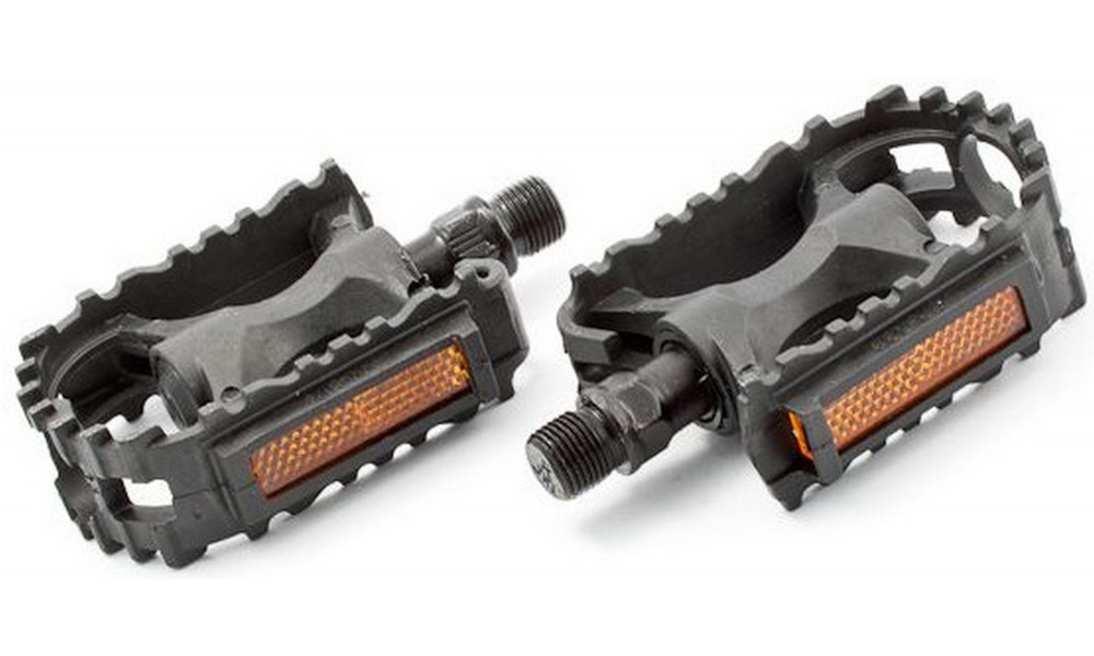 Pedaalid Kids grip plastic 1/2" w/bearings and reflectors (1028) - 2