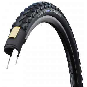 Väliskumm 24" Schwalbe Land Cruiser HS 450, Active Wired 47-507 Black