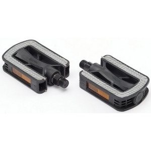 Pedaalid Azimut City Antislip plastic 9/16" w/bearings and reflectors (1013)