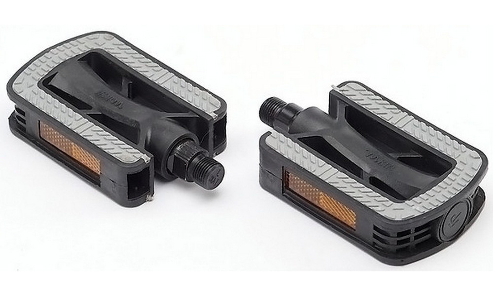 Pedaalid Azimut City Antislip plastic 9/16" w/bearings and reflectors (1013) - 2