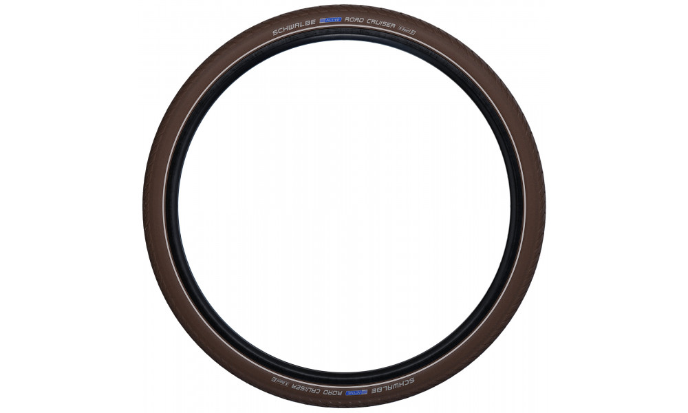 Väliskumm 28" Schwalbe Road Cruiser HS 484, Active Wired 42-622 / 28x1.60 Brown-Reflex - 2