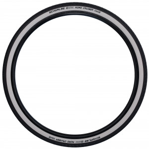 Väliskumm 28" Schwalbe Road Cruiser HS 484, Active Wired 47-622 / 28x1.75 Whitewall