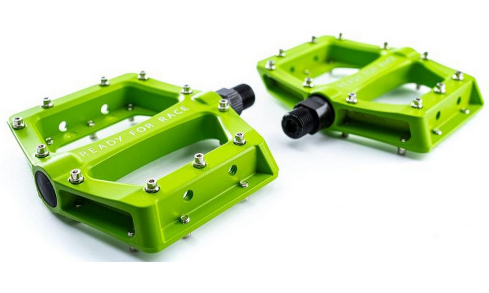 Pedaalid RFR Flat CMPT Alu green - 3