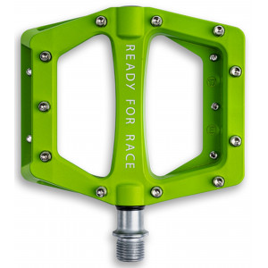 Pedaalid RFR Flat RACE Alu green
