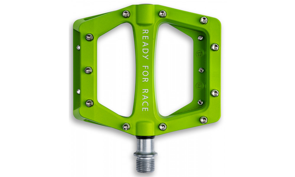 Pedaalid RFR Flat RACE Alu green - 2