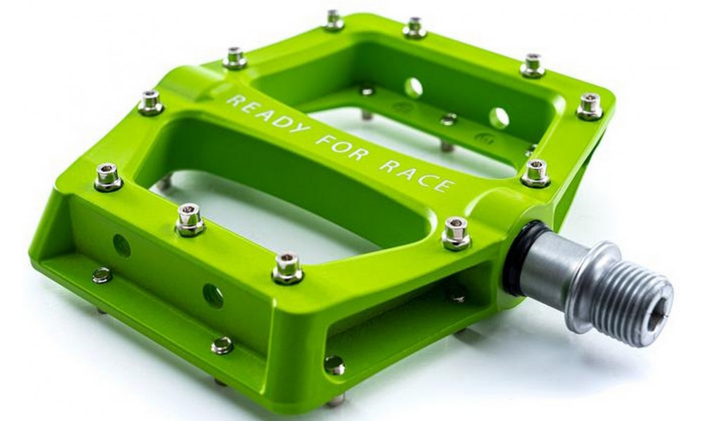 Pedaalid RFR Flat RACE Alu green - 4