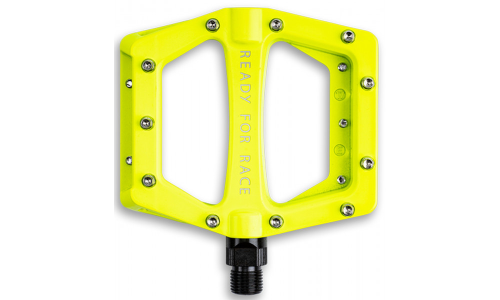 Pedaalid RFR Flat CMPT Alu neon yellow - 2