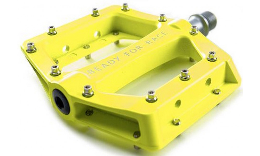 Pedaalid RFR Flat RACE Alu neon yellow - 1