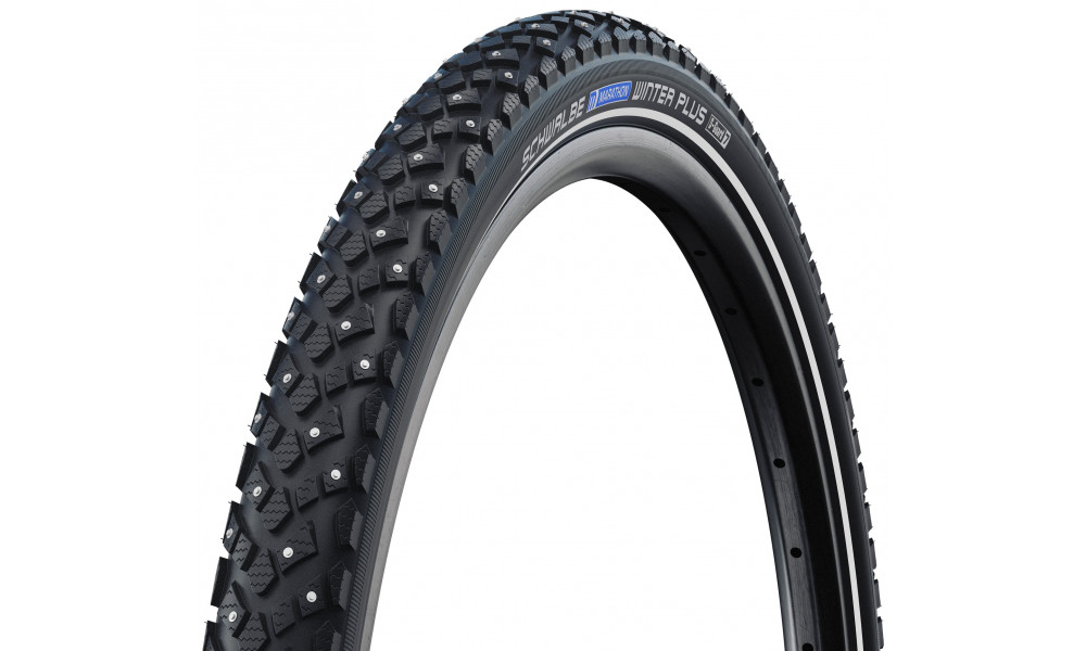 Väliskumm 28" Schwalbe Marathon Winter Plus HS 396, Perf Wired 35-622 / 28x1.35 Reflex - 1
