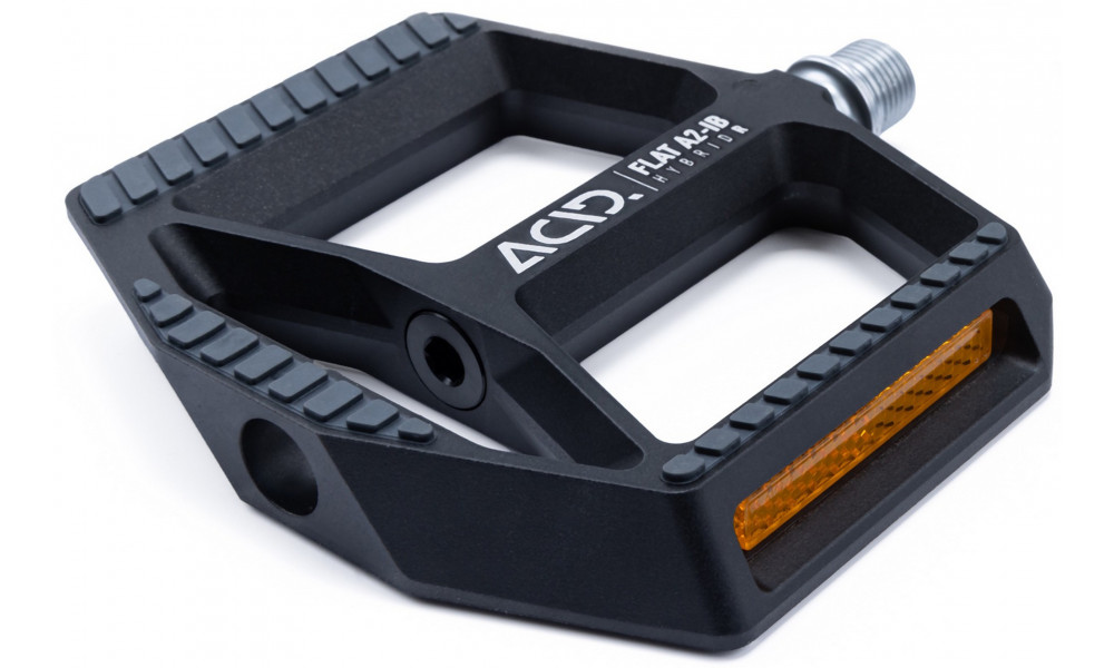 Pedaalid ACID FLAT A2-IB Hybrid R black - 1