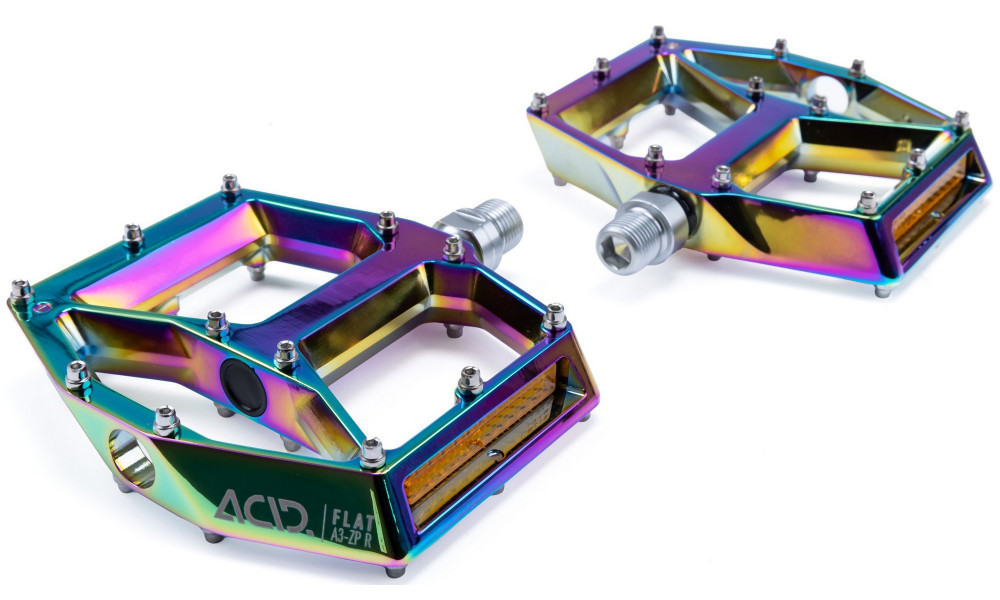 Pedaalid ACID Flat A3-ZP oil slick - 3