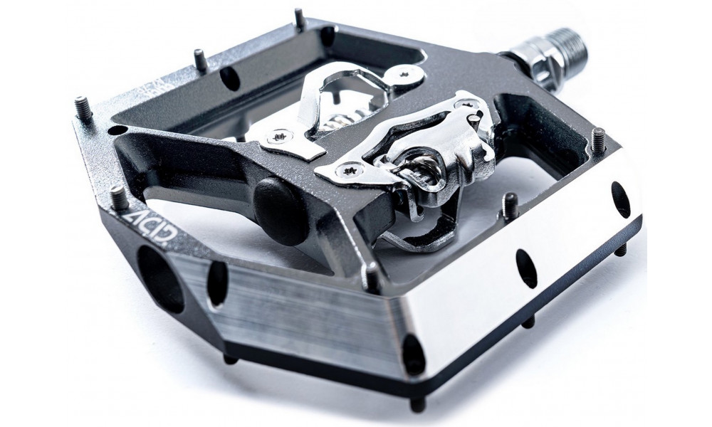 Pedaalid ACID Click A2-ZP SPD Alu grey - 1