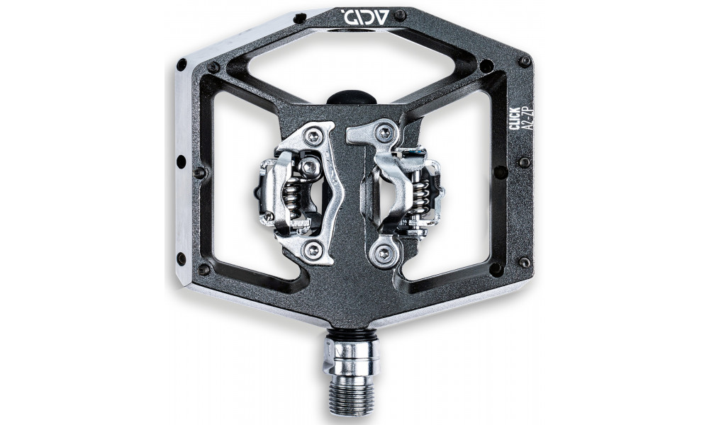 Pedaalid ACID Click A2-ZP SPD Alu grey - 2