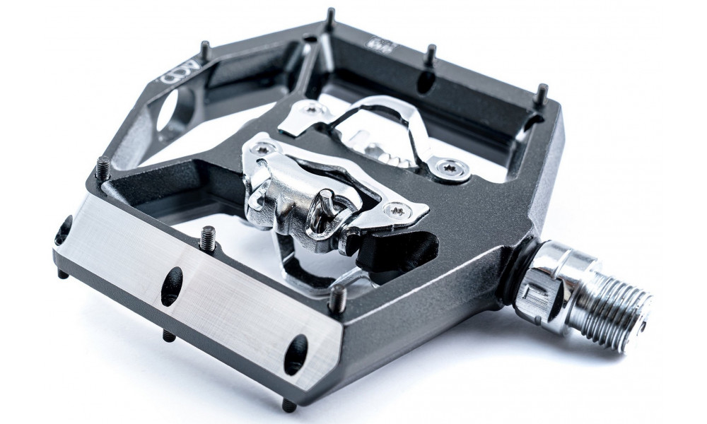 Pedaalid ACID Click A2-ZP SPD Alu grey - 4