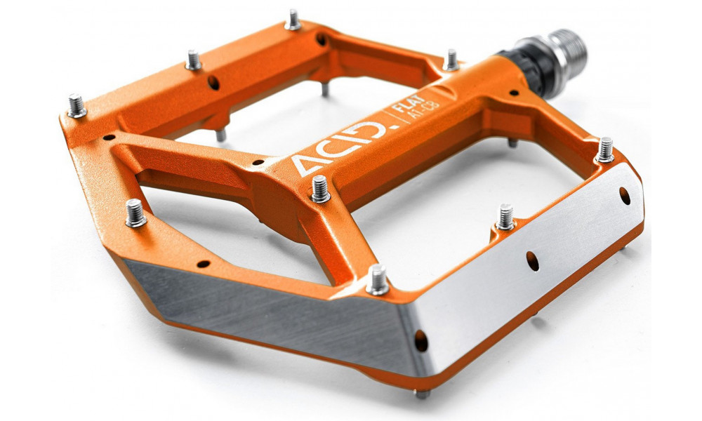 Pedaalid ACID Flat A1-CB Alu orange - 1