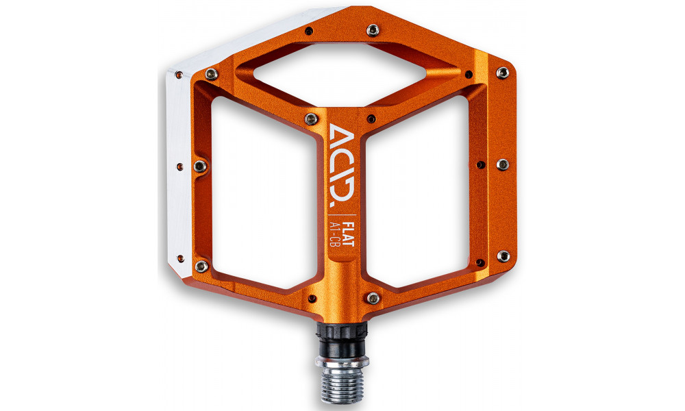 Pedaalid ACID Flat A1-CB Alu orange - 2