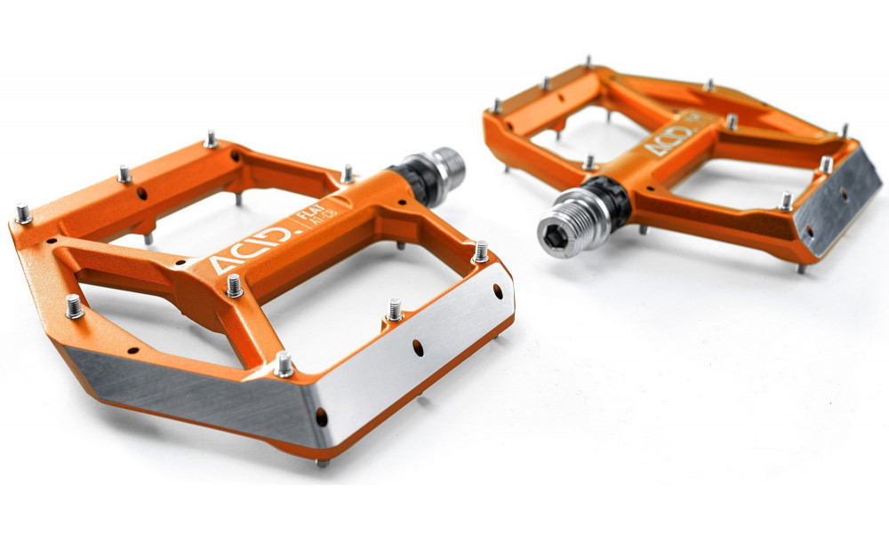 Pedaalid ACID Flat A1-CB Alu orange - 3