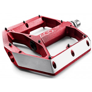 Pedaalid ACID Flat A2-IB Alu red