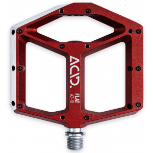 Pedaalid ACID Flat A2-IB Alu red