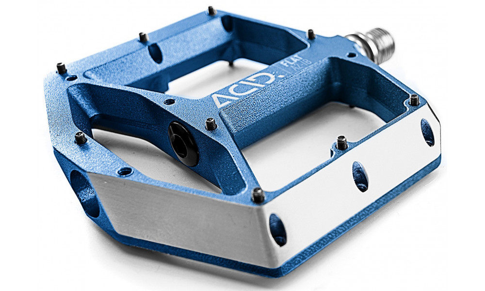 Pedaalid ACID Flat A2-IB Alu blue - 1