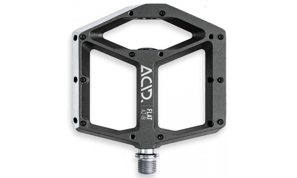 Pedaalid ACID Flat A2-IB Alu grey - 2