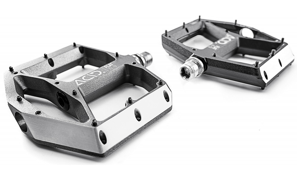 Pedaalid ACID Flat A2-IB Alu grey - 3