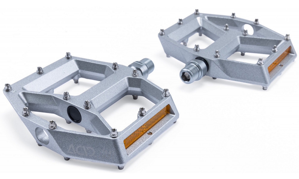 Pedaalid ACID Flat A3-ZP R Alu silver - 3