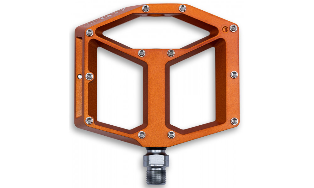 Pedaalid ACID Flat A3-ZP R Alu orange - 2