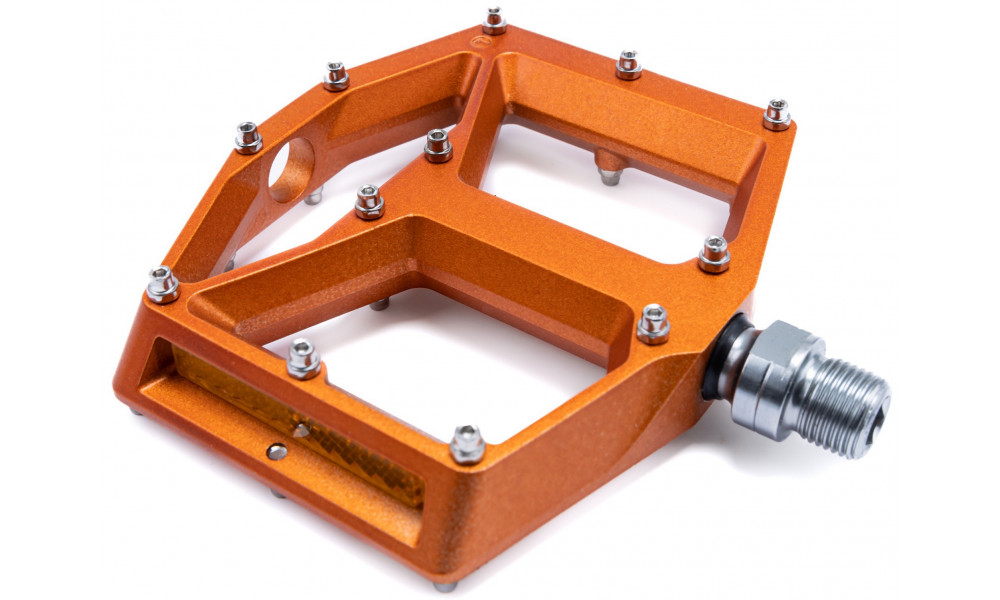 Pedaalid ACID Flat A3-ZP R Alu orange - 4