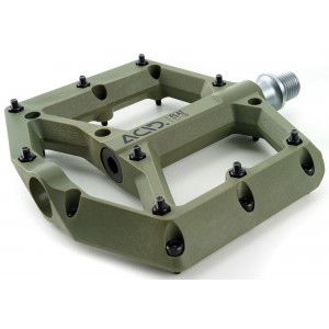 Pedaalid ACID Flat C1-IB plastic olive green