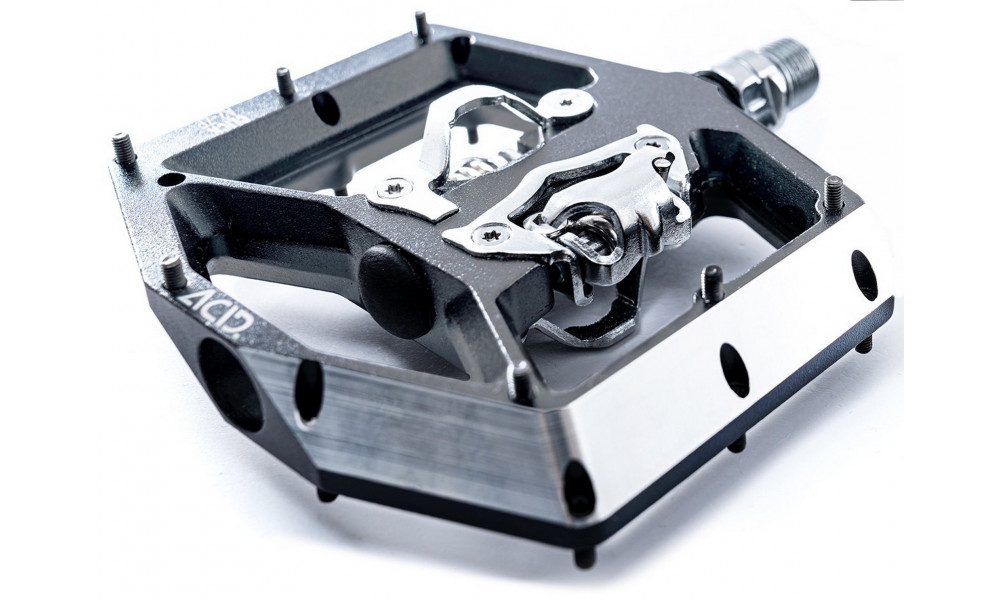 Pedaalid ACID Flat C1-IB plastic grey - 1