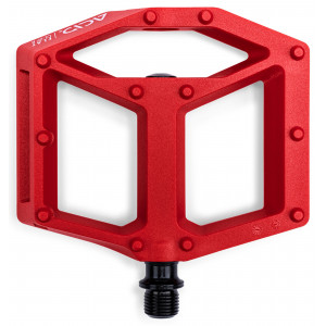 Pedaalid ACID Flat C2-ZP R plastic red