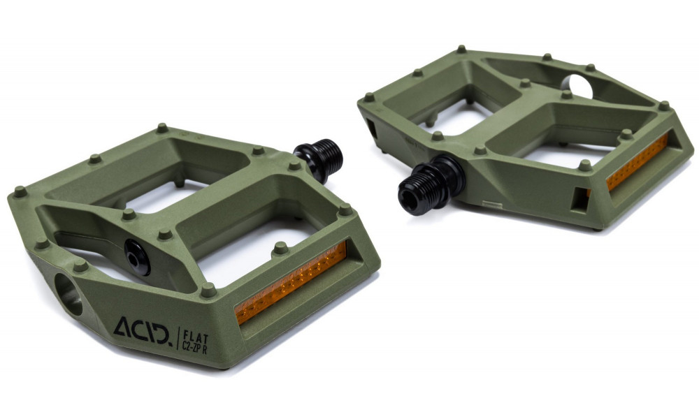 Pedaalid ACID Flat C2-ZP R plastic olive - 3