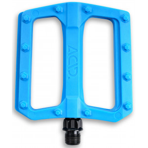 Pedaalid ACID Flat C3-ZP plastic blue