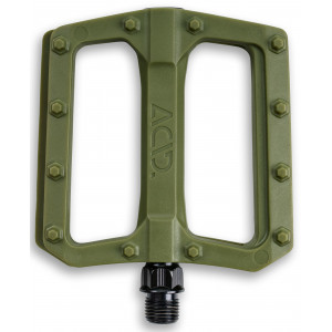 Pedaalid ACID Flat C3-ZP plastic olive green