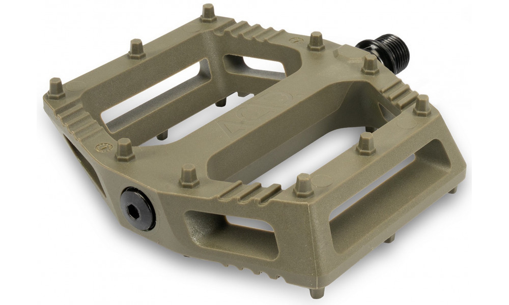 Pedaalid ACID Flat C6-ZP plastic olive - 1