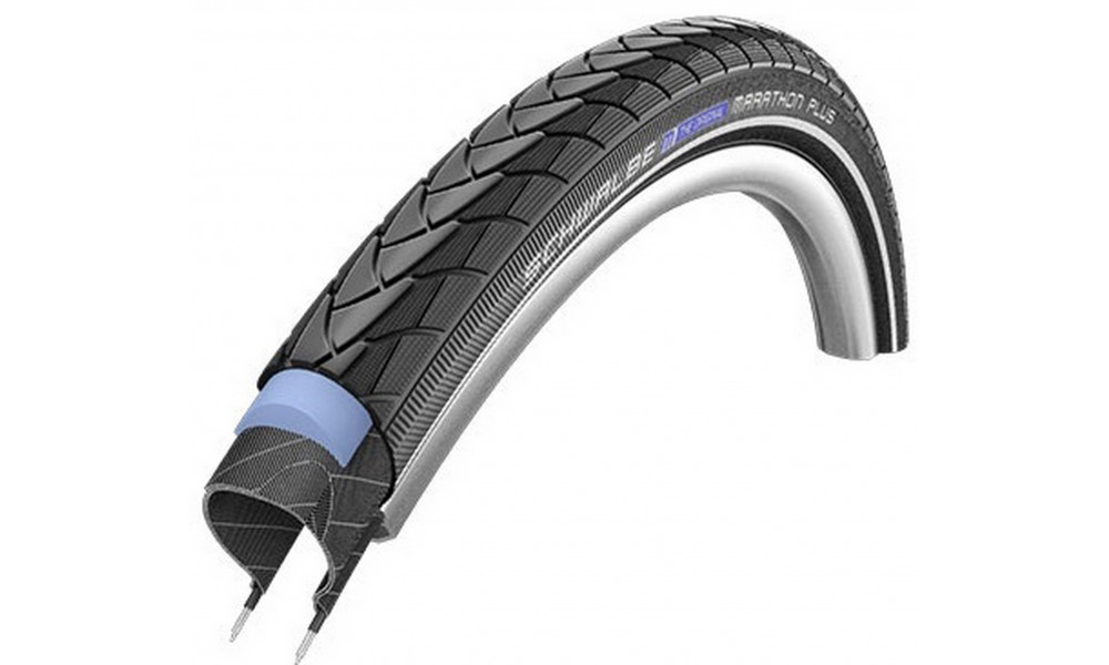 Väliskumm 20" Schwalbe Marathon Plus HS 348 Perf Wired 35-406 Black-Reflex 