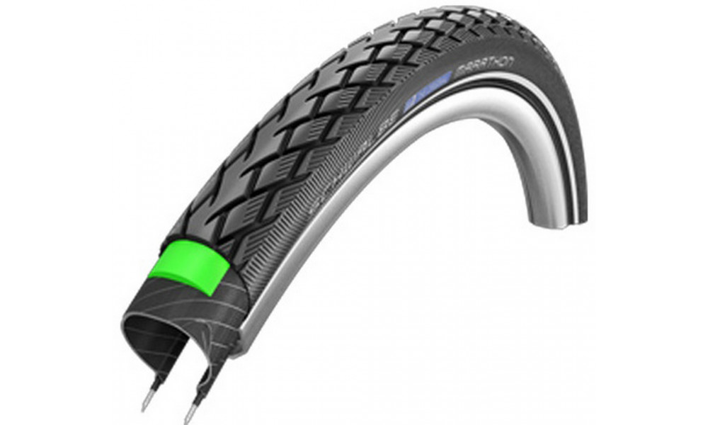 Väliskumm 27" Schwalbe Marathon HS 420 Perf Wired 32-630 Black-Reflex 