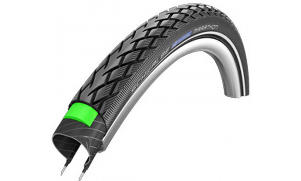 Väliskumm 28" Schwalbe Marathon HS 420 Perf Wired 28-622 / 700x28C Black-Reflex 