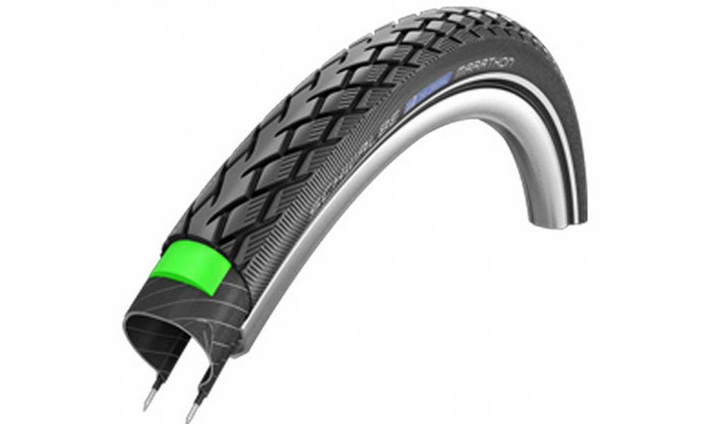 Väliskumm 28" Schwalbe Marathon HS 420, Perf Wired 50-622 / 29x2.00 Black-Reflex 