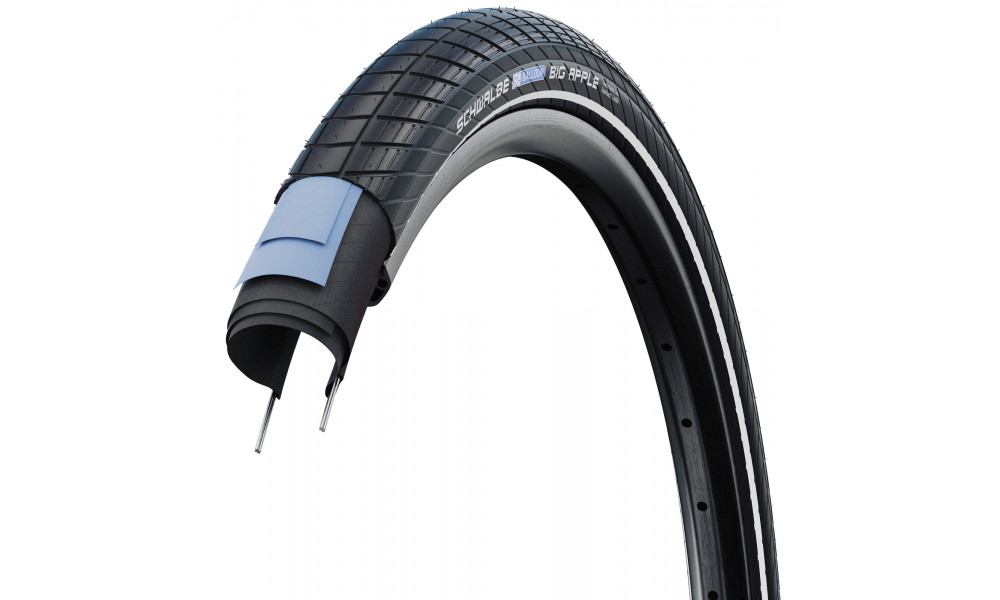 Väliskumm 16" Schwalbe Big Apple HS 430, Perf Wired 50-305 / 16x2.00 Addix Reflex - 3