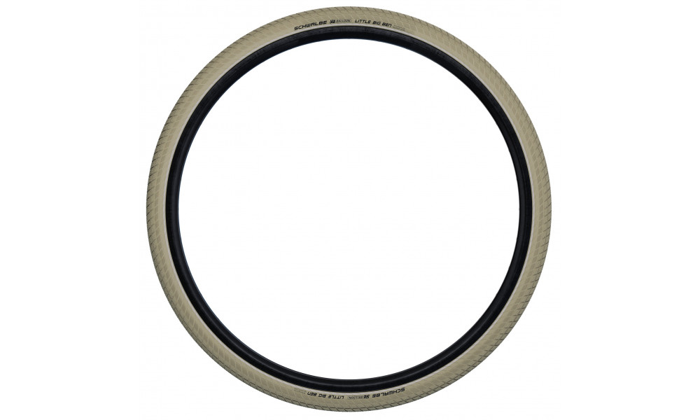 Väliskumm 28" Schwalbe Little Big Ben HS 439, Active Wired 40-622 / 28x1.50 Creme-Reflex - 2